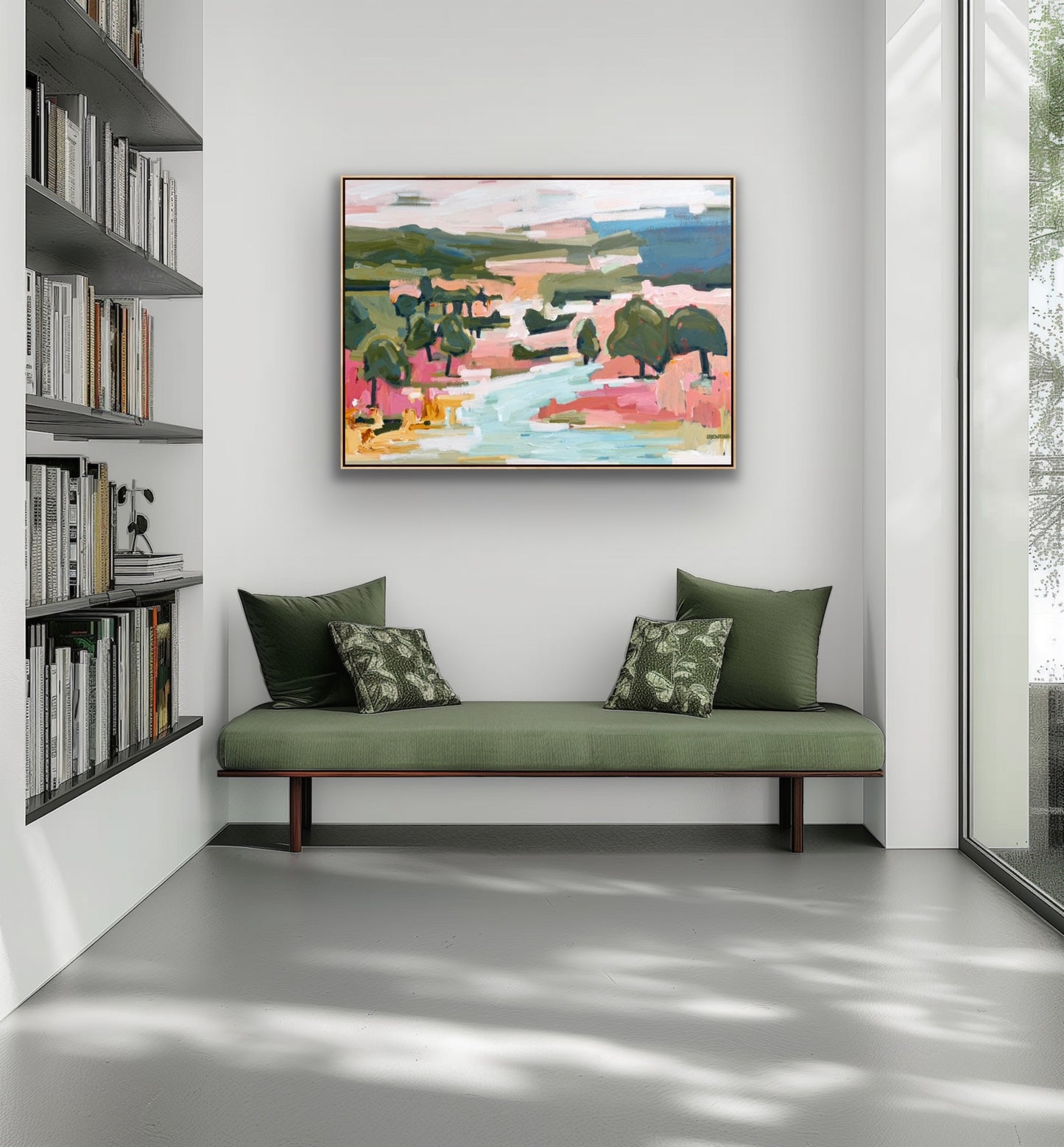 Love And Sunrise 103 x 78 cm FRAMED