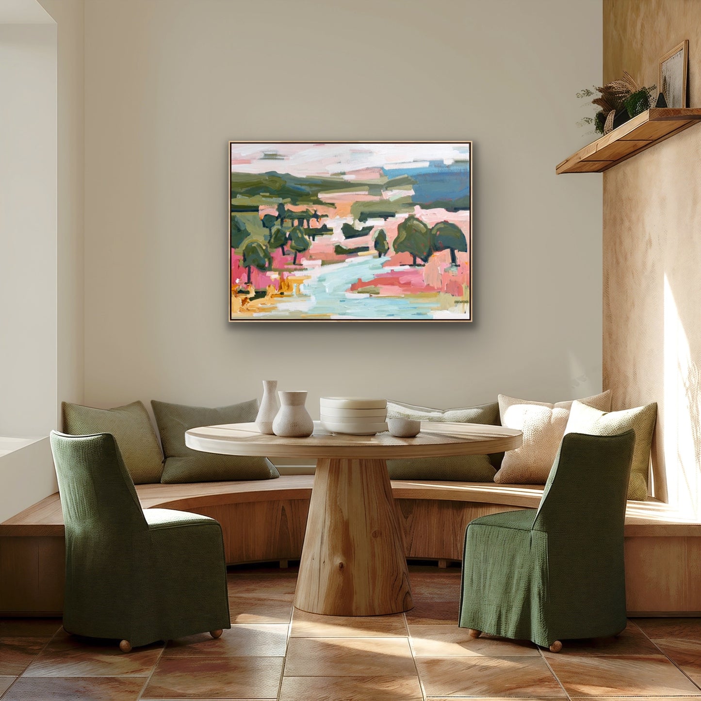 Love And Sunrise 103 x 78 cm FRAMED