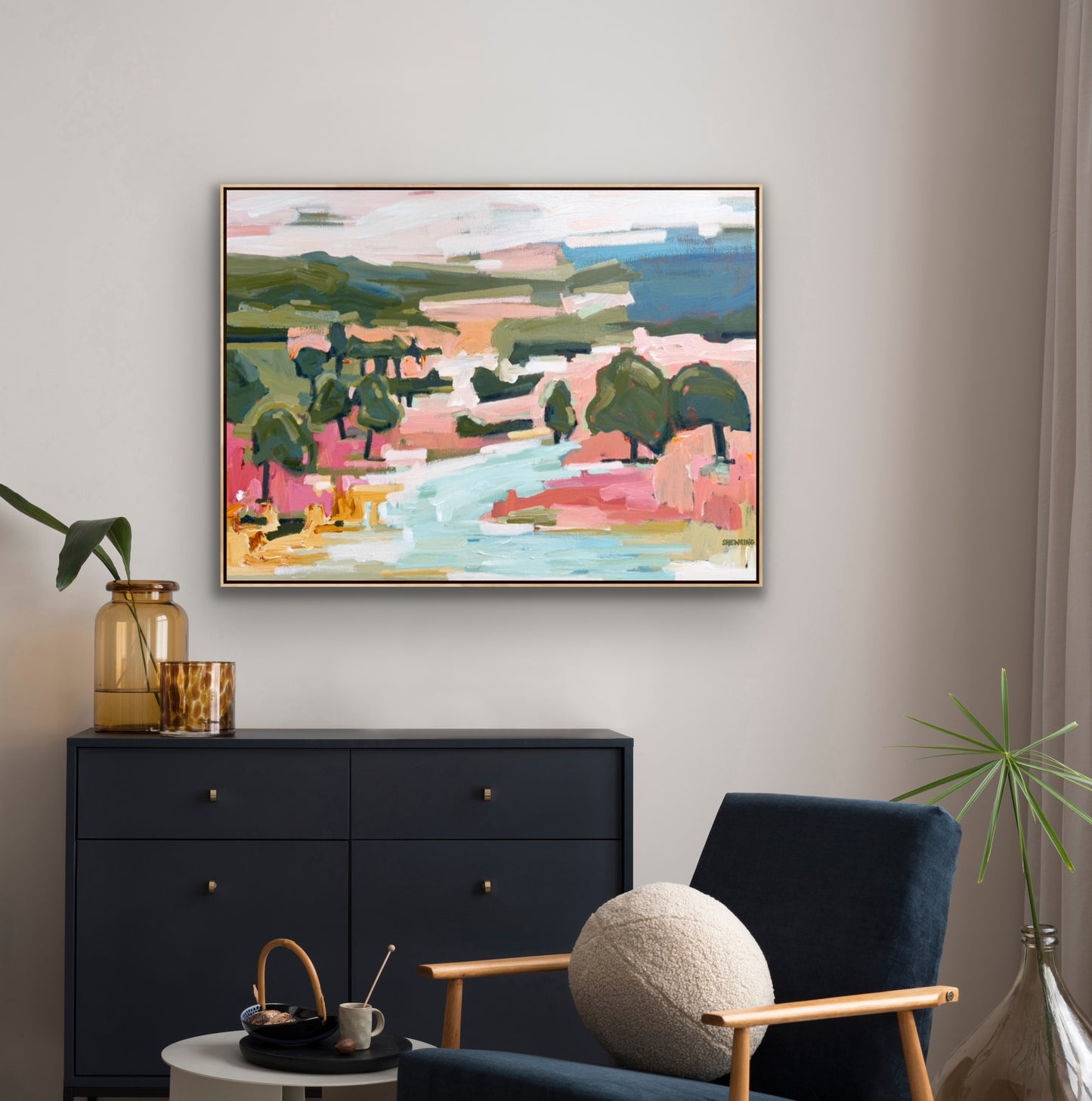 Love And Sunrise 103 x 78 cm FRAMED