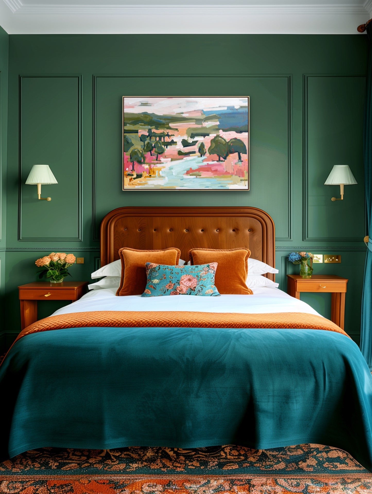Love And Sunrise 103 x 78 cm FRAMED
