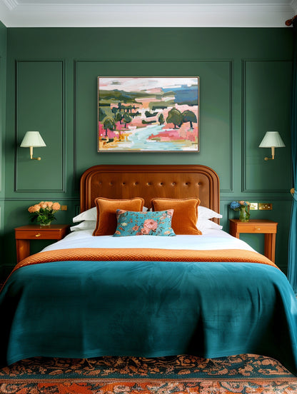 Love And Sunrise 103 x 78 cm FRAMED
