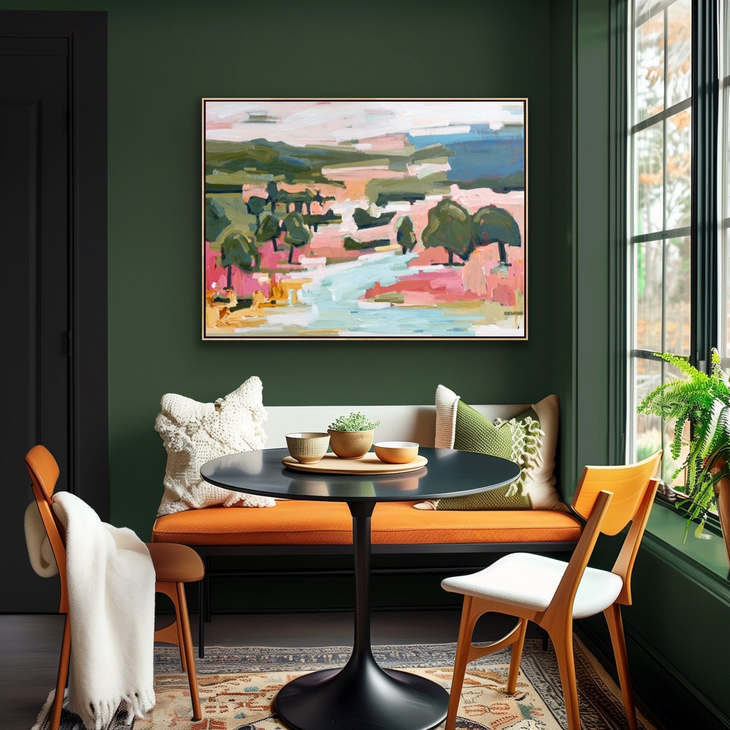 Love And Sunrise 103 x 78 cm FRAMED