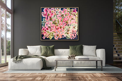 Love Flowers 110x97cm SOLD