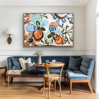 Love In Bloom 153x103cm FRAMED