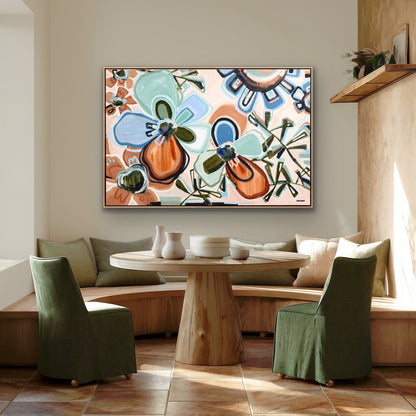 Love In Bloom 153x103cm FRAMED