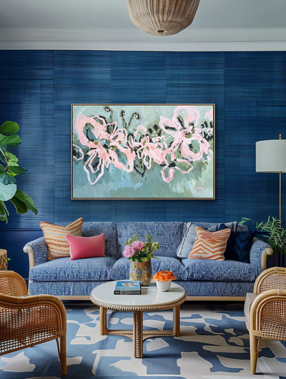 Love In Full Bloom 153 x 103 cm Framed SOLD