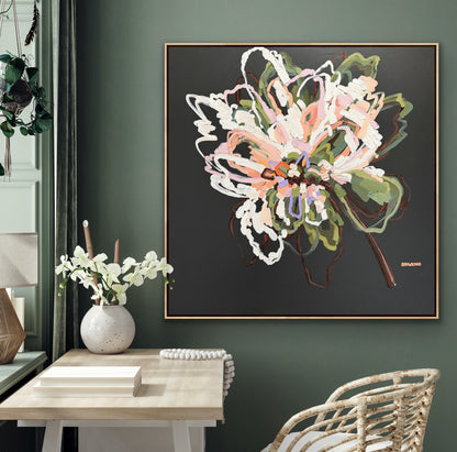 Love Our Pure Promise 103x103cm FRAMED - **commission for Fiona** SOLD