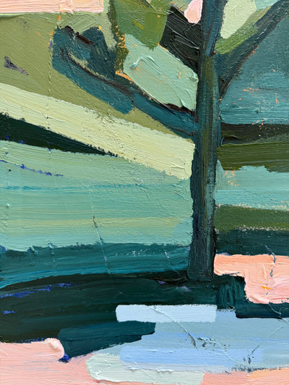 Love Our Walk On The Rail Trail 123x93cm FRAMED