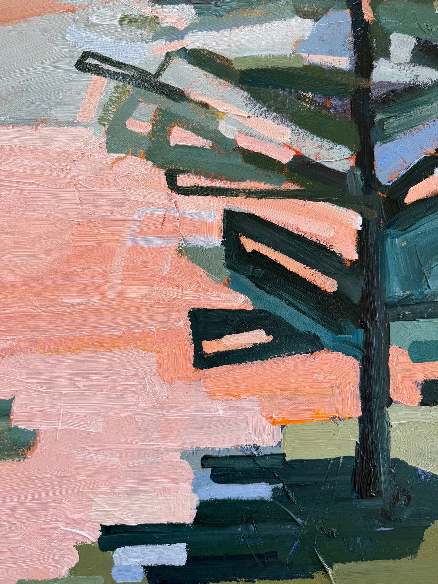Love Our Walk On The Rail Trail 123x93cm FRAMED