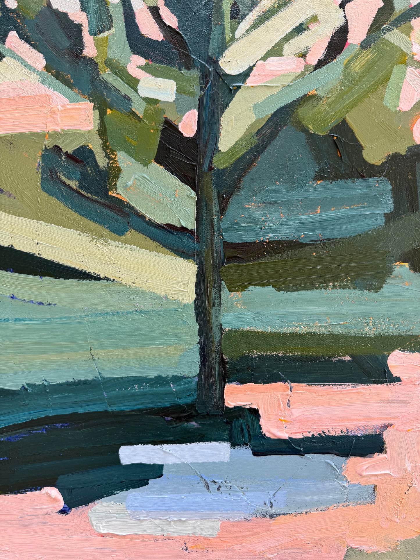 Love Our Walk On The Rail Trail 123x93cm FRAMED