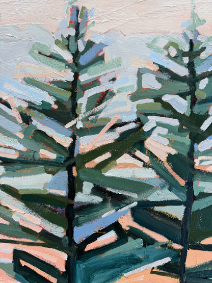 Love Our Walk On The Rail Trail 123x93cm FRAMED