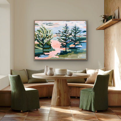 Love Our Walk On The Rail Trail 123x93cm FRAMED