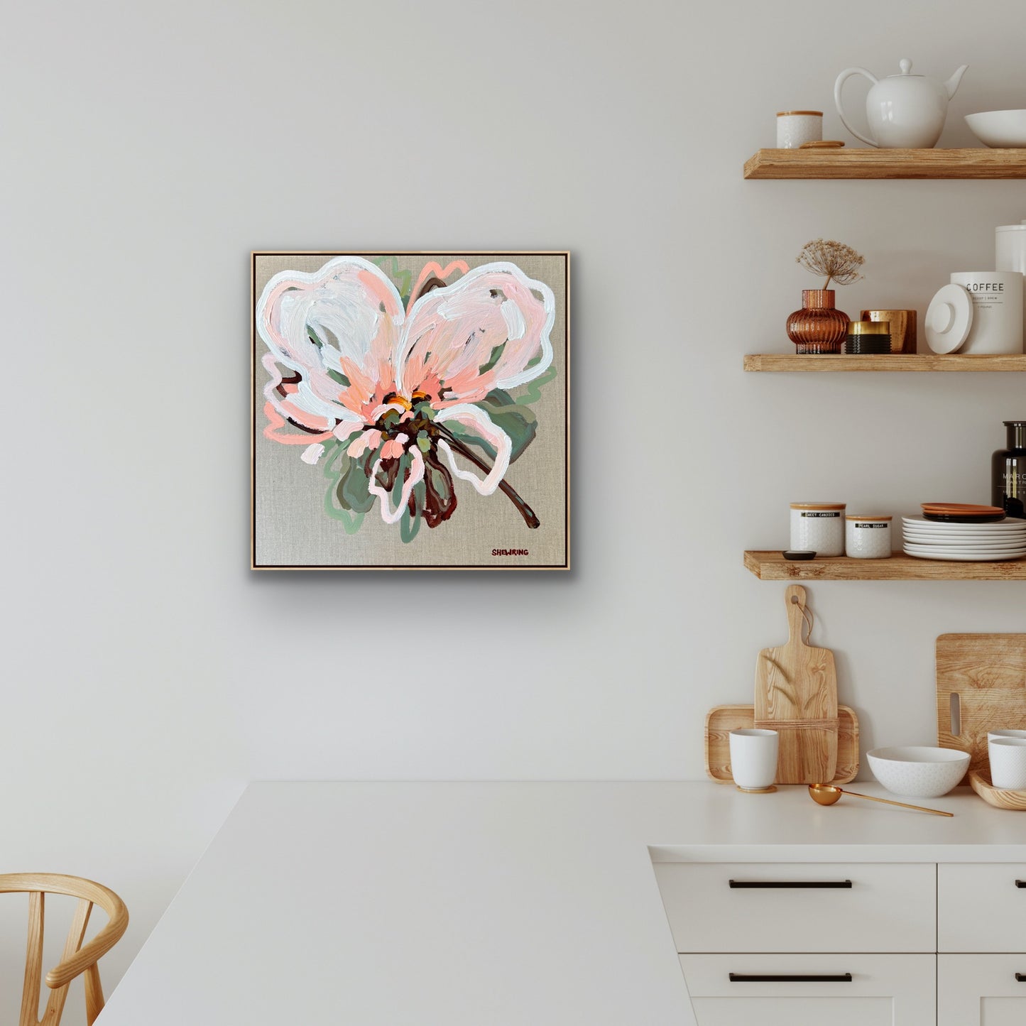 Love Actually 53x53cm FRAMED