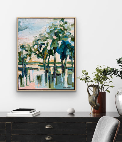 Loves Reflections 49 x 39 cm Framed