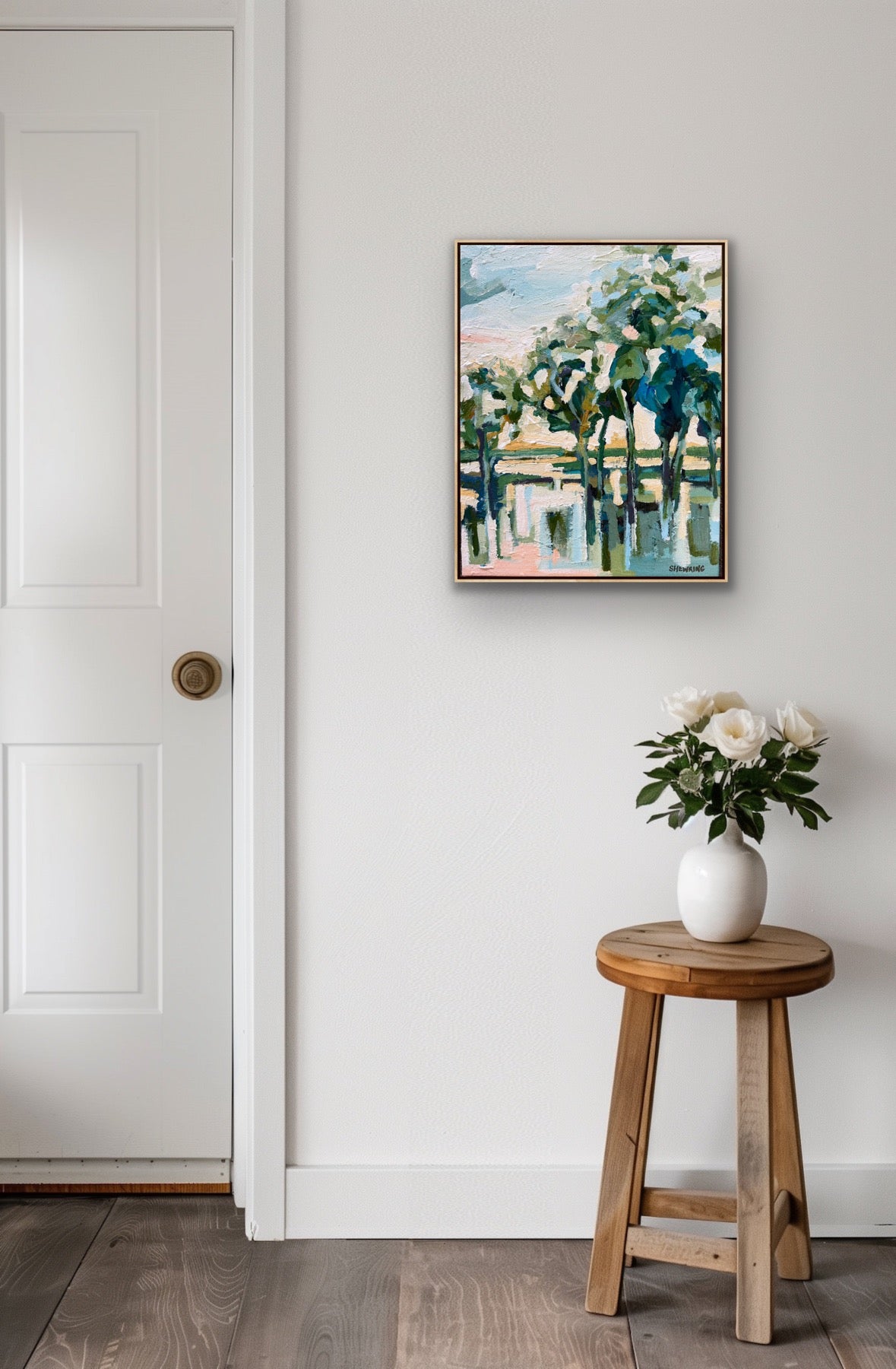 Loves Reflections 49 x 39 cm Framed