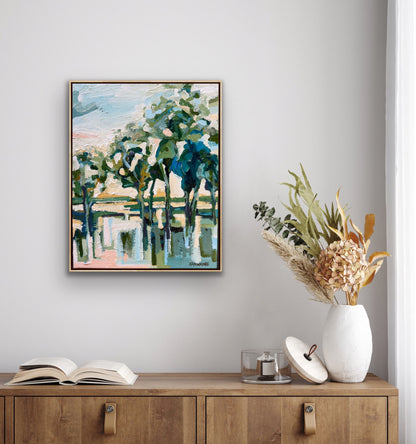 Loves Reflections 49 x 39 cm Framed