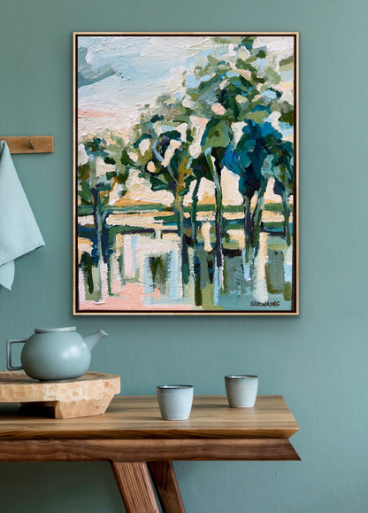 Loves Reflections 49 x 39 cm Framed