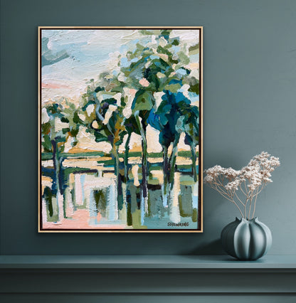 Loves Reflections 49 x 39 cm Framed