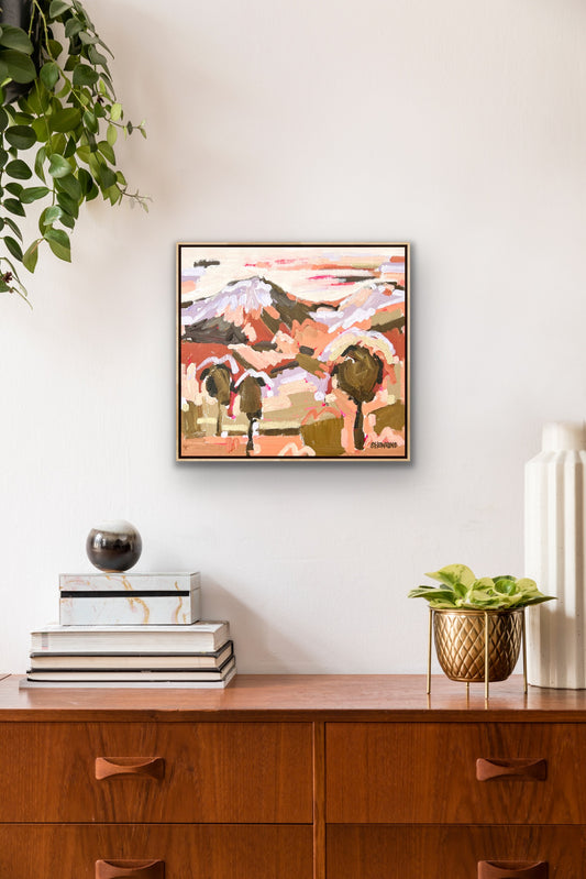 Lucky Country 38x38cm FRAMED SOLD