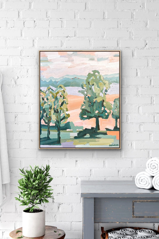 Luminous Twilight 64x54cm FRAMED