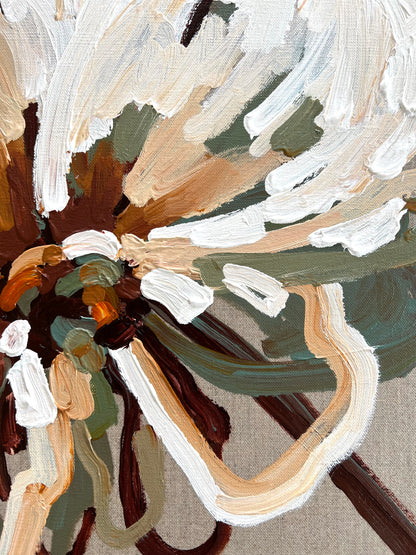 Natural Flower 53x53cm FRAMED