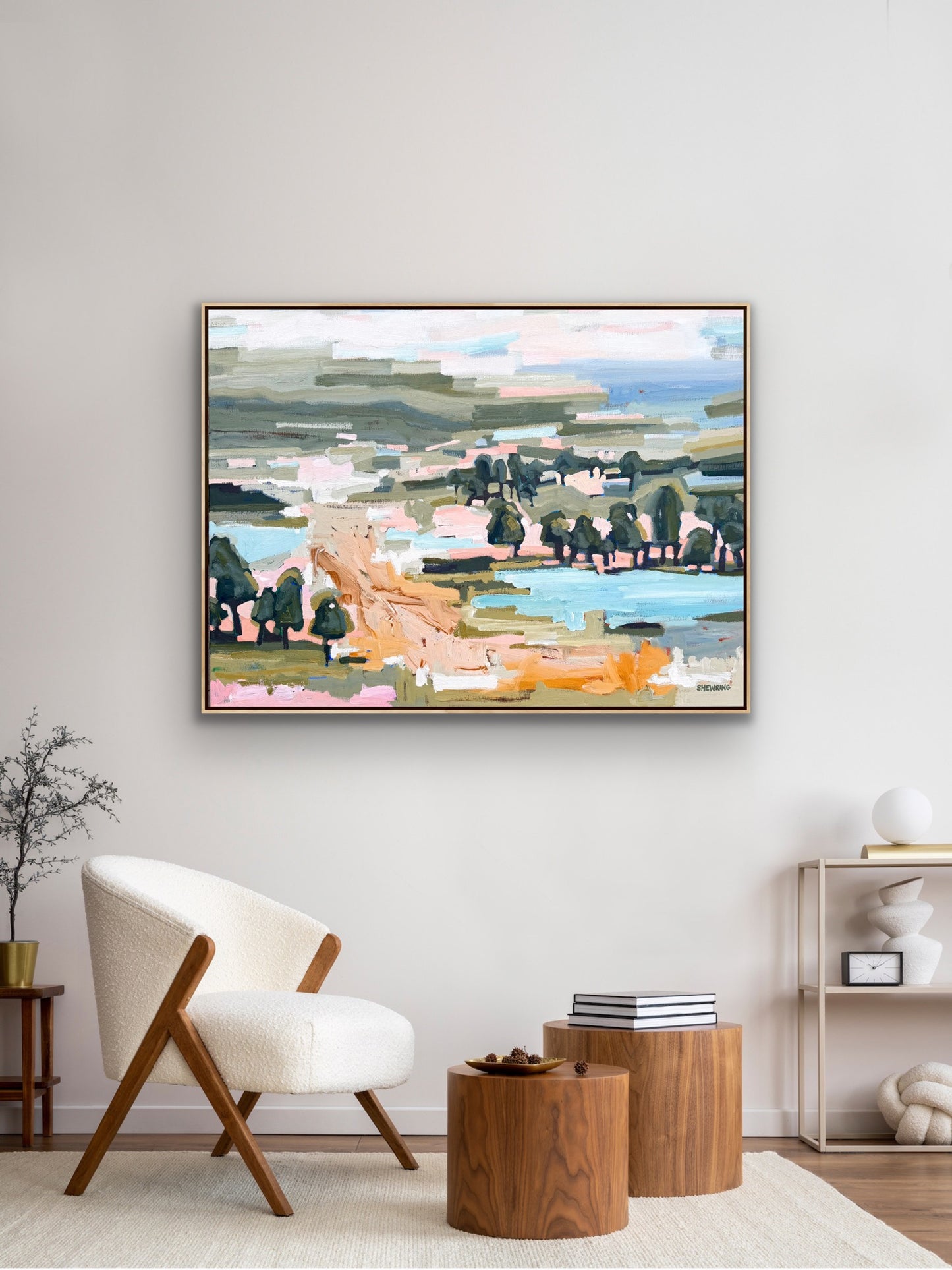 No Limit To Our Love 123x93cm FRAMED