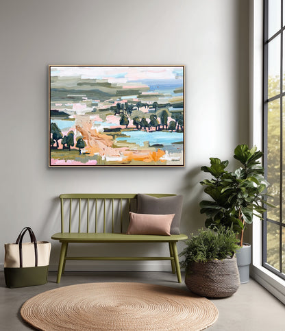 No Limit To Our Love 123x93cm FRAMED