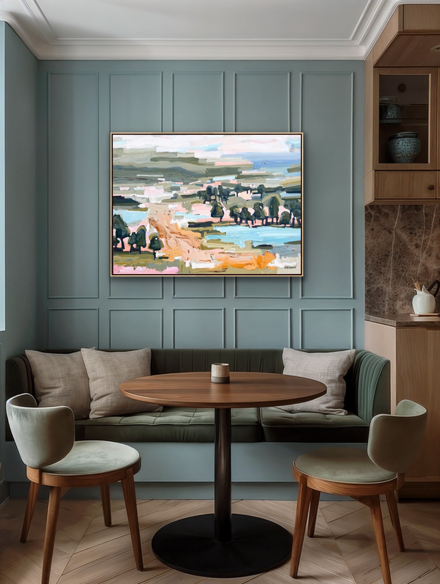 No Limit To Our Love 123x93cm FRAMED