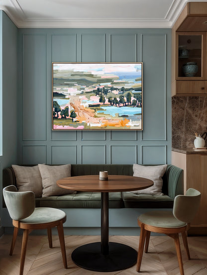 No Limit To Our Love 123x93cm FRAMED