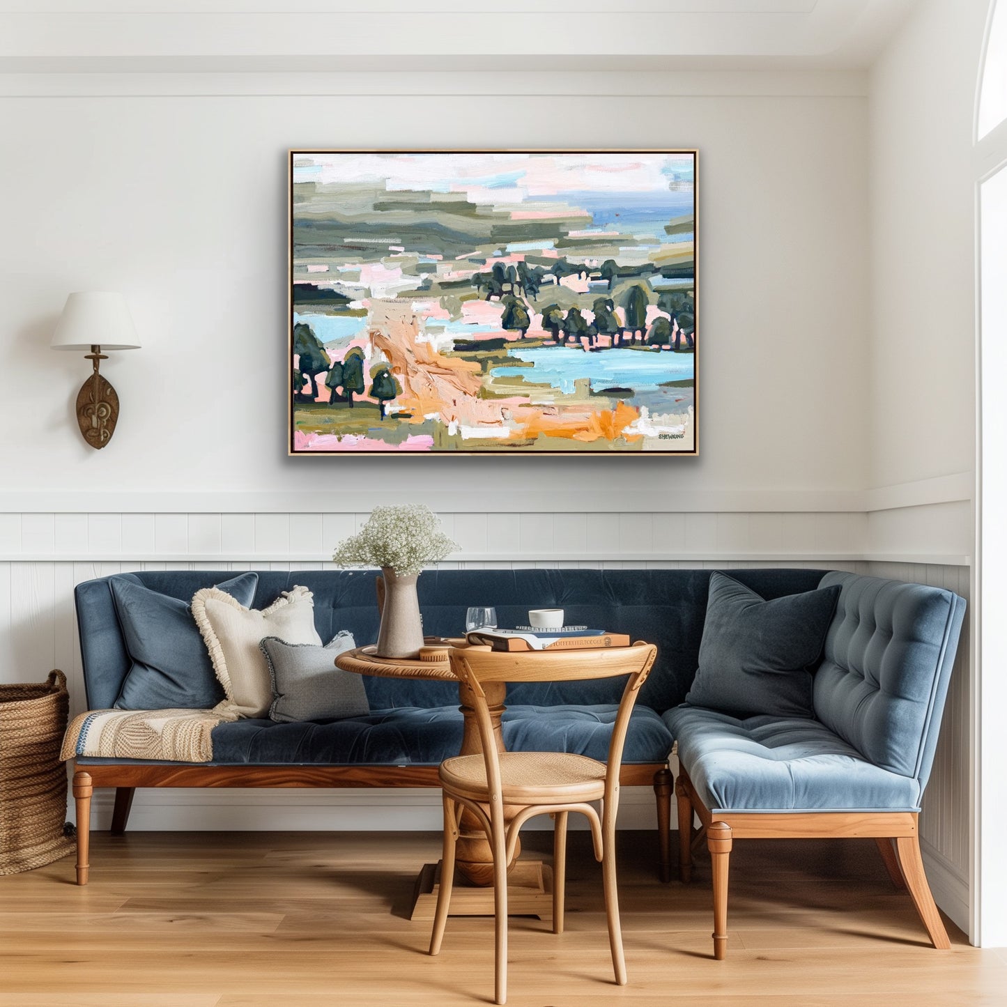 No Limit To Our Love 123x93cm FRAMED