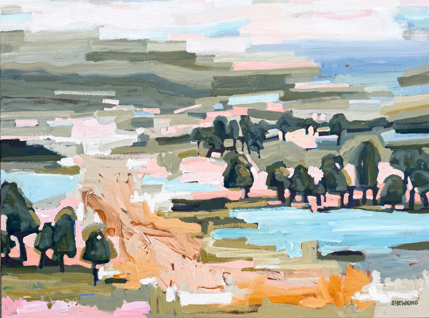 No Limit To Our Love 123x93cm FRAMED