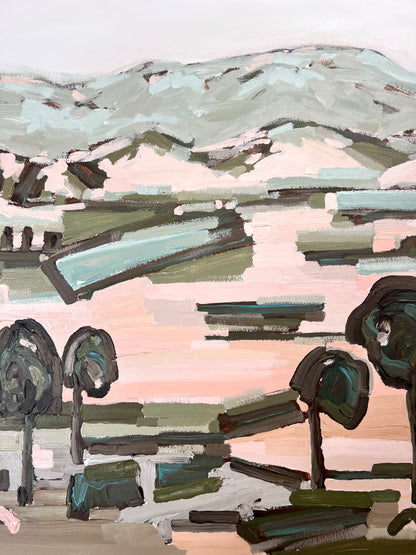 Our Great Southern Land 93x93cm FRAMED