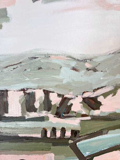 Our Great Southern Land 93x93cm FRAMED