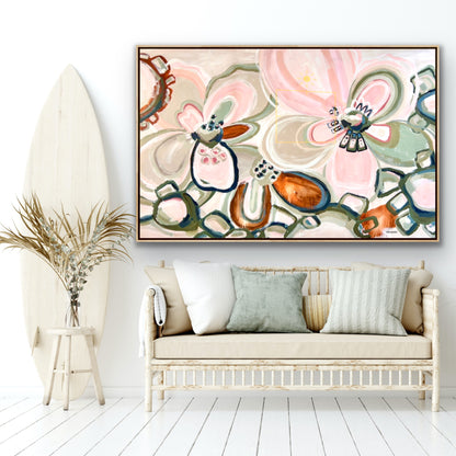Our Love Lives Here 183x123 cm Framed **commission for Maree** Sold