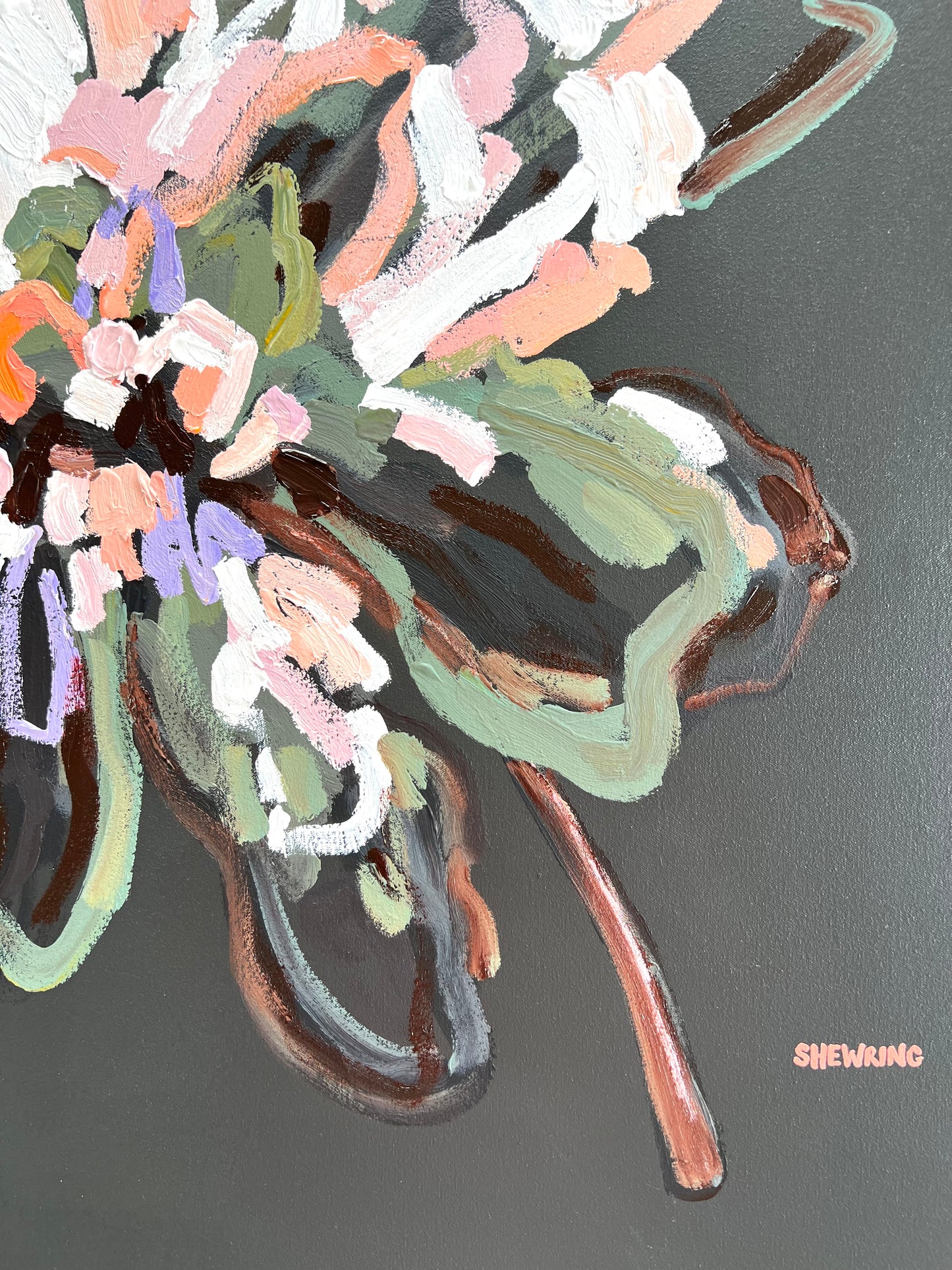 Our Pure Promise 103x103cm FRAMED SOLD