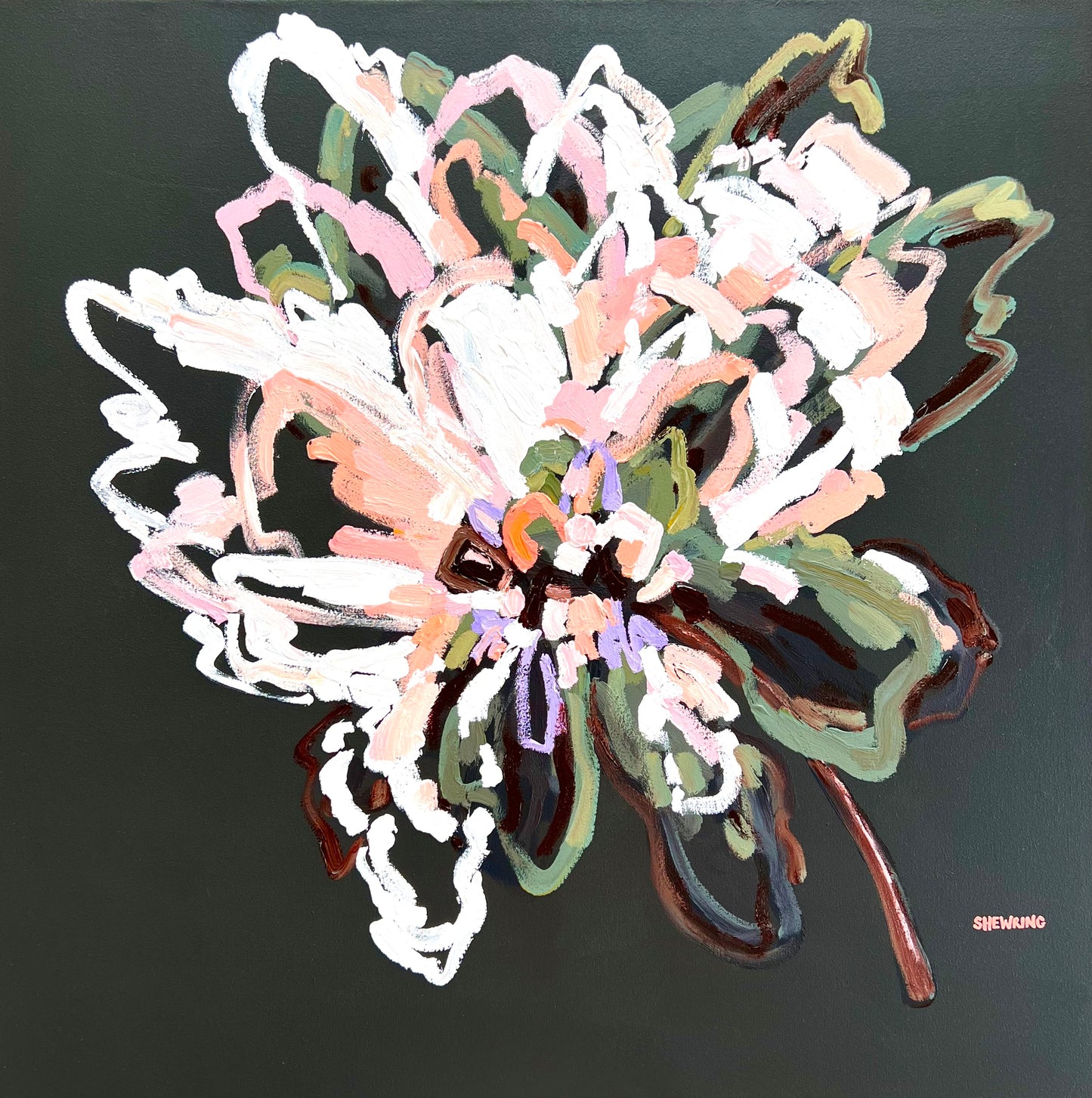 Our Pure Promise 103x103cm FRAMED SOLD