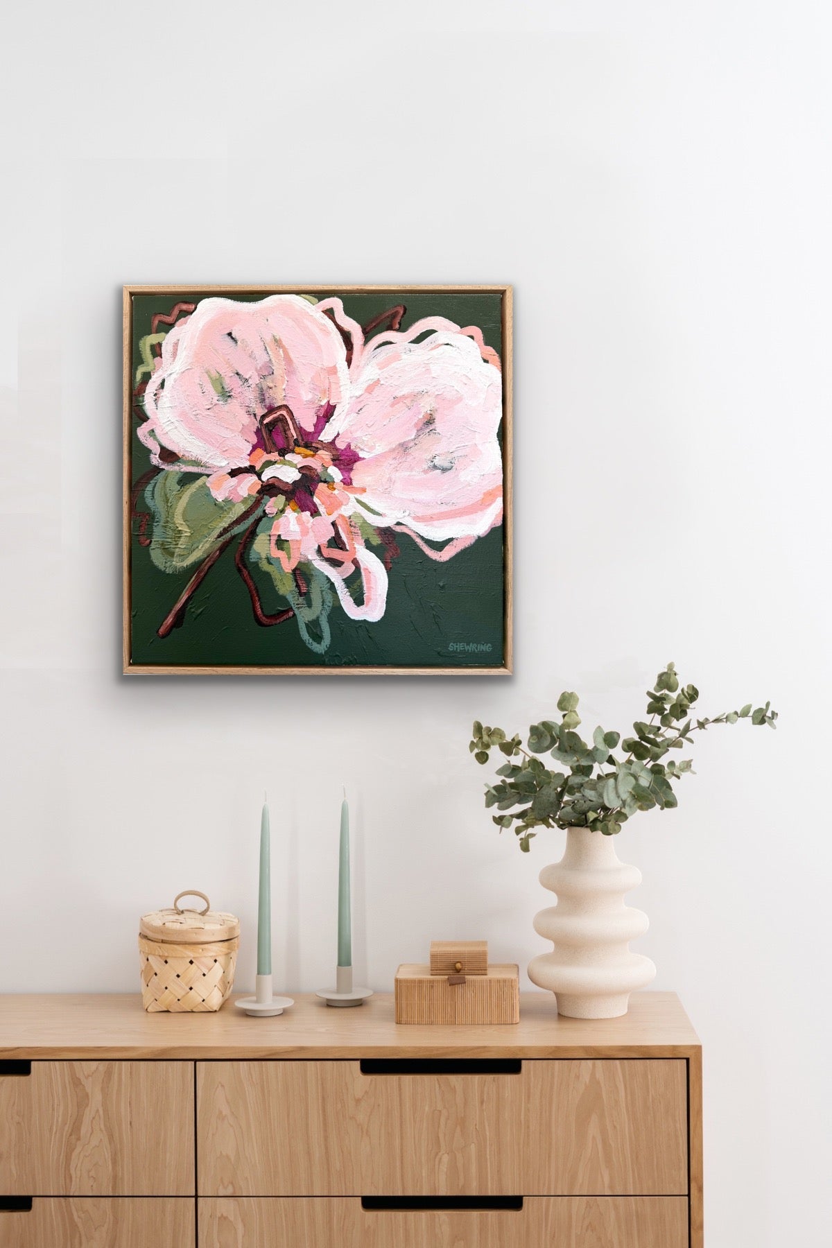 Our Vision Of Love 53x53cm FRAMED