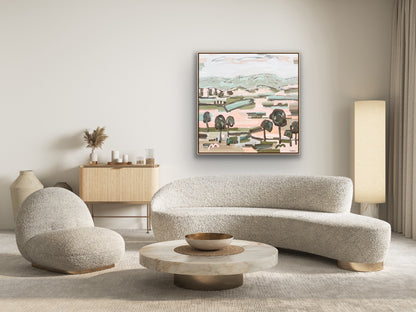 Our Great Southern Land 93x93cm FRAMED