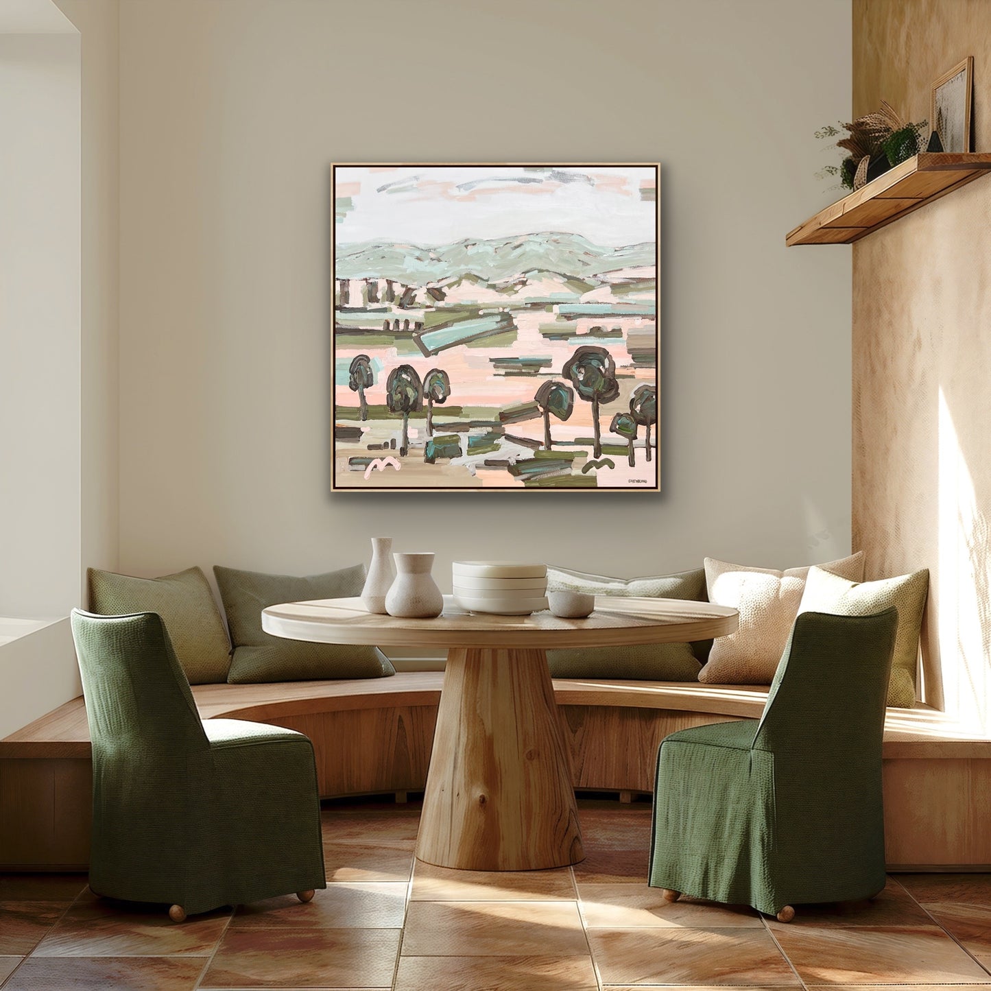 Our Great Southern Land 93x93cm FRAMED