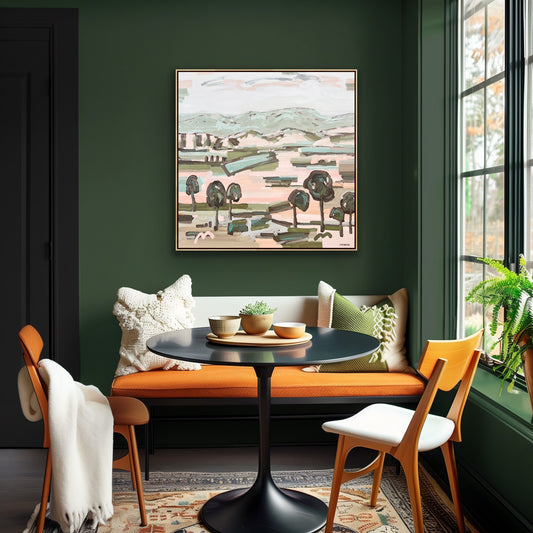Our Great Southern Land 93x93cm FRAMED