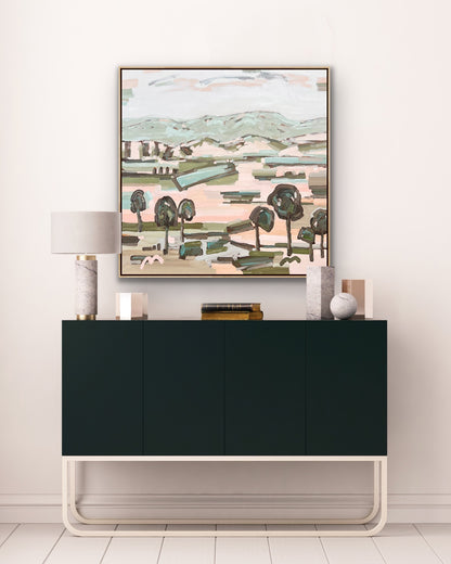 Our Great Southern Land 93x93cm FRAMED