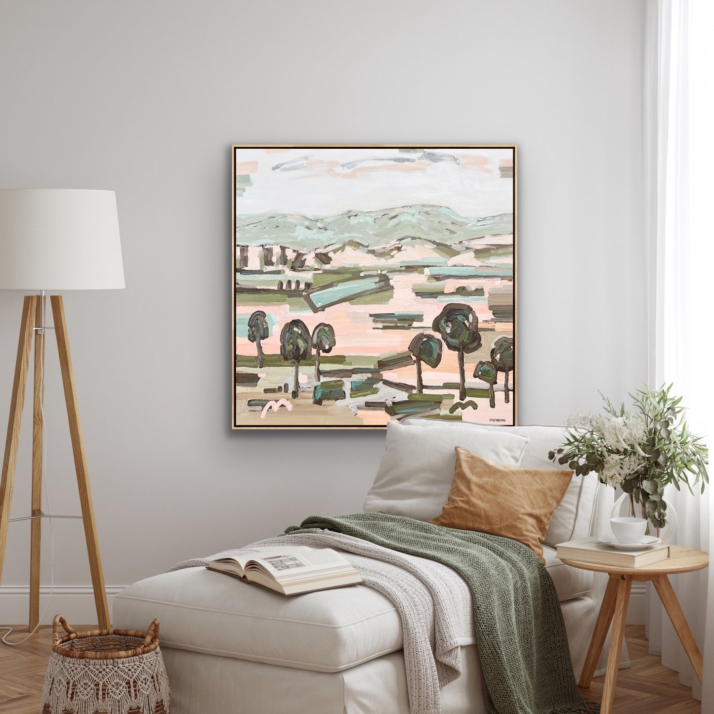 Our Great Southern Land 93x93cm FRAMED