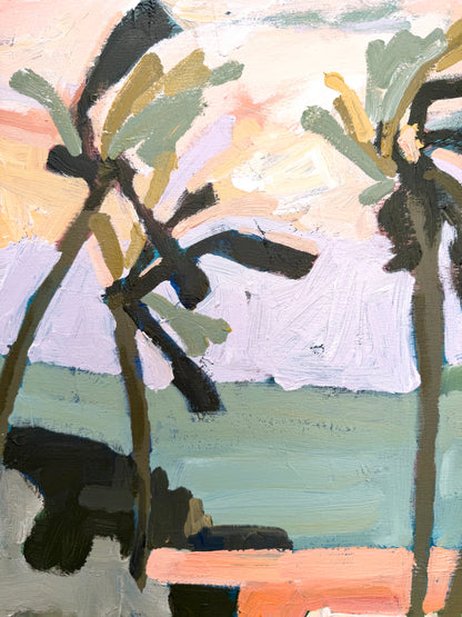 Palm Beach 63 x 53 cm FRAMED