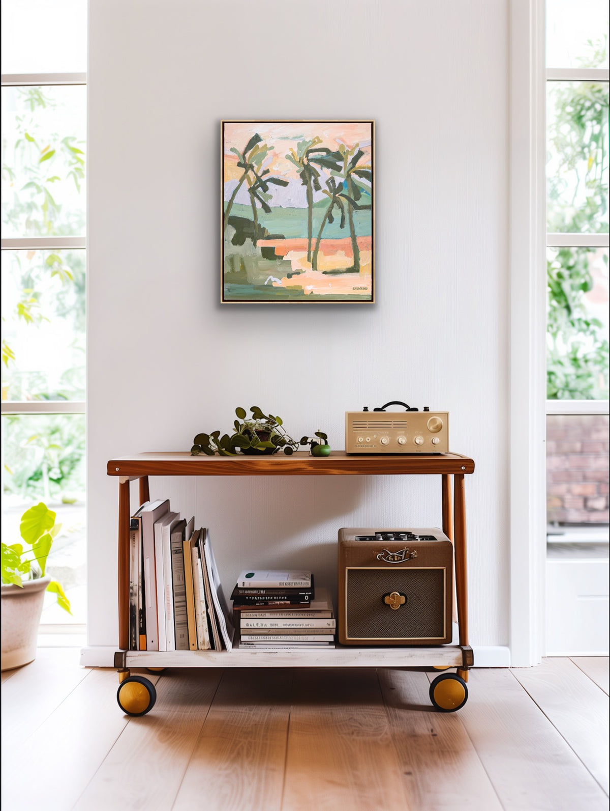 Palm Beach 63 x 53 cm FRAMED