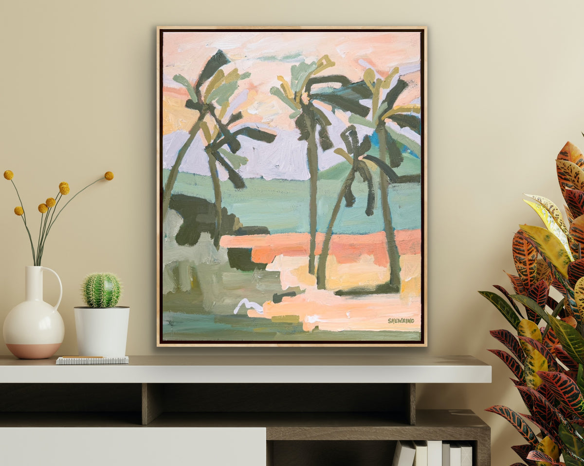 Palm Beach 63 x 53 cm FRAMED