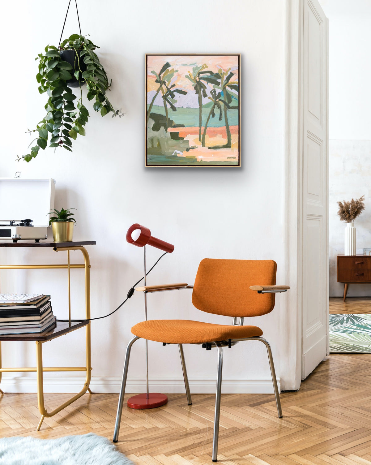 Palm Beach 63 x 53 cm FRAMED