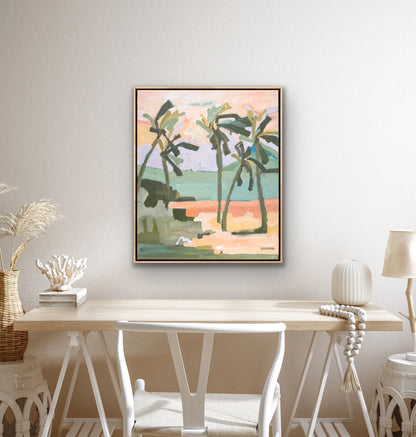 Palm Beach 63 x 53 cm FRAMED