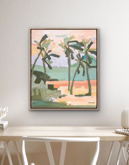 Palm Beach 63 x 53 cm FRAMED