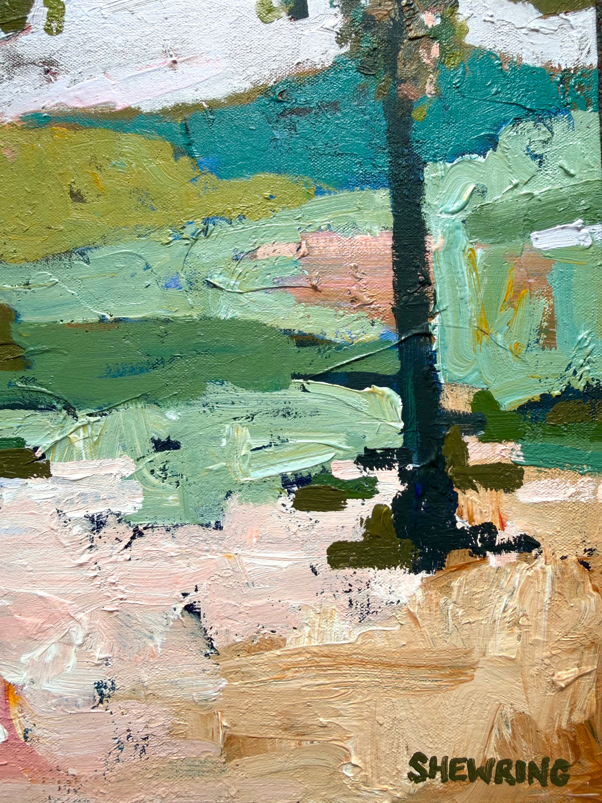 Palm Beach Sun 43 x 43 cm FRAMED ***Exclusively available at Mynt Gallery in Canterbury VIC***
