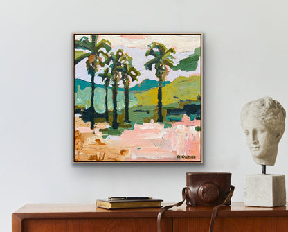 Palm Cove 43 x 43 cm FRAMED ***Exclusively available at Mynt Gallery in Canterbury VIC***